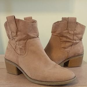 Faux Suede Booties